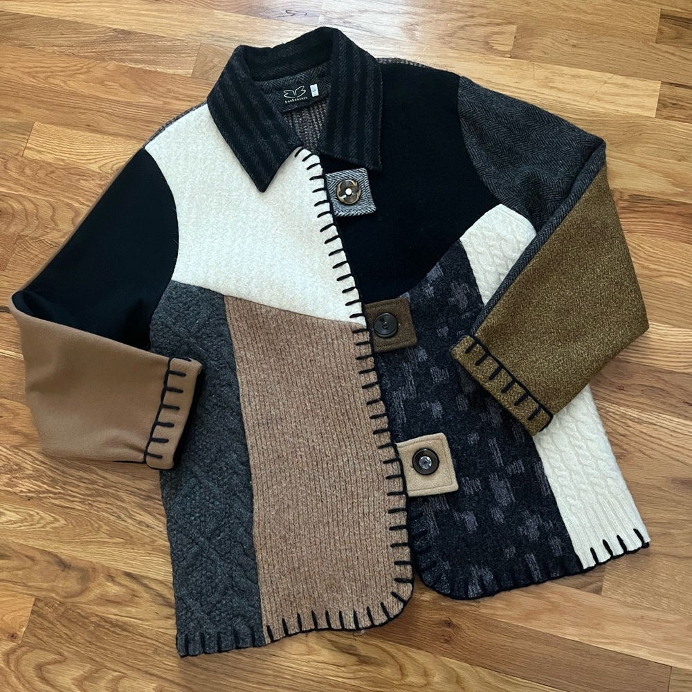 Baabaazuzu Vintage Piece Work Jacket / Blazer